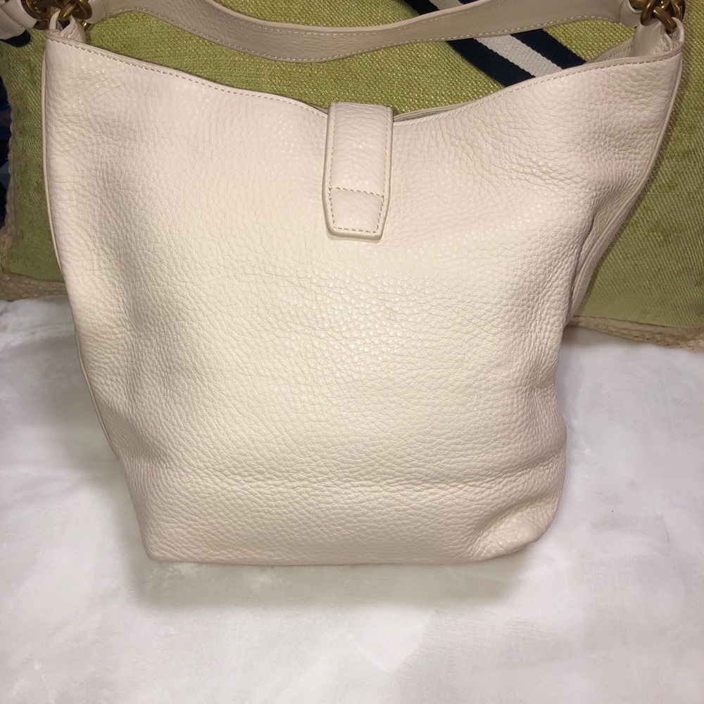J Crew Signet Hobo Bag Italian Leather